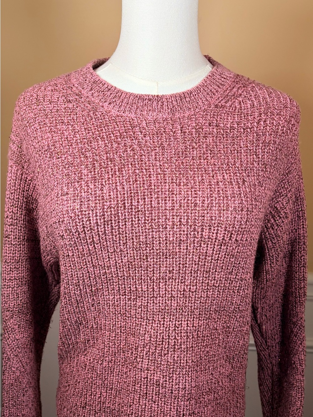 rag & bone Vintage Rose Crewneck Sweater